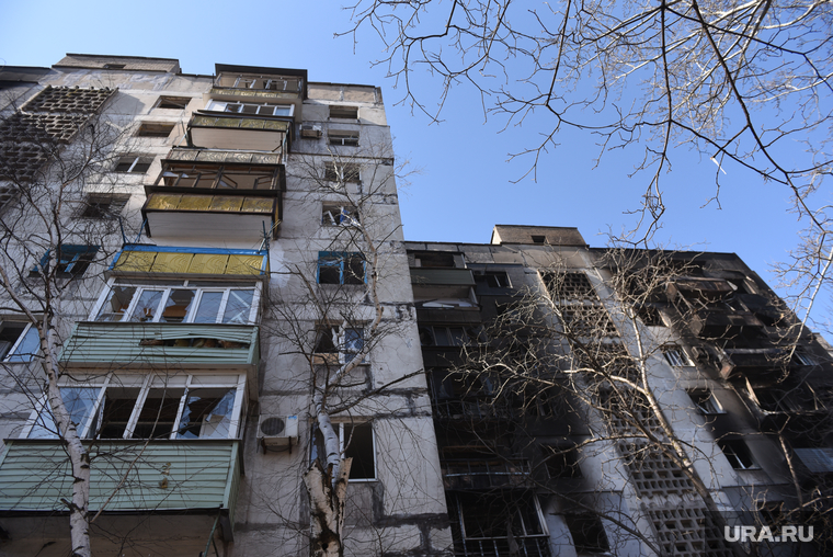 Жилые дома разгромлены