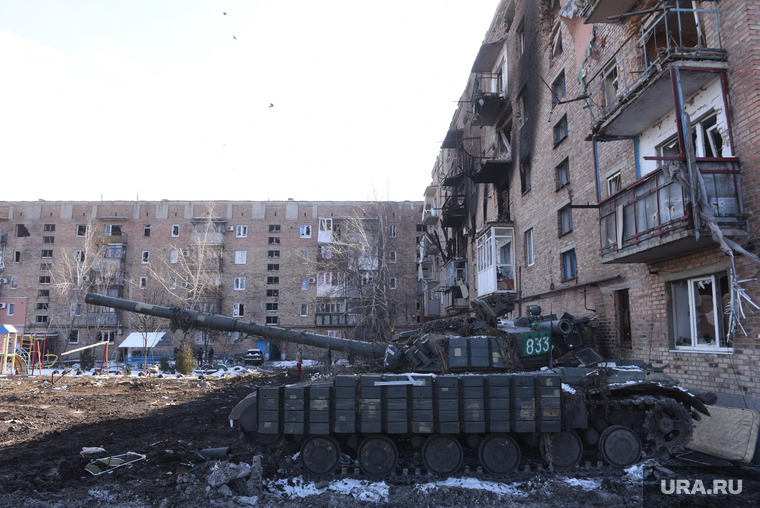 Ситуация в Волновахе после частичного освобождения от ВСУ. ДНР