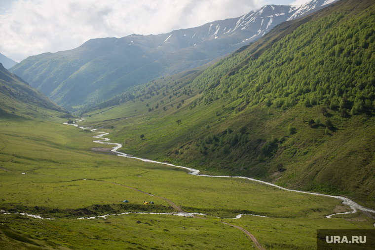 На Северном Кавказе туристы отдают предпочтение природе