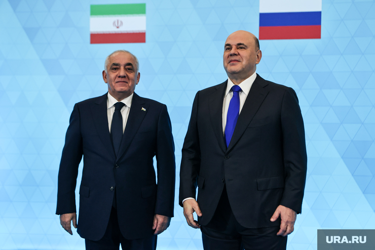 Глава правительства РФ Михаил Мишустин и премьер-министр Азербайджана Али Асадов