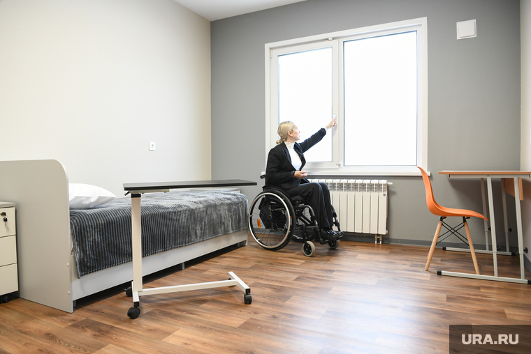 В зданиях есть комнаты, построенные специально для инвалидов
