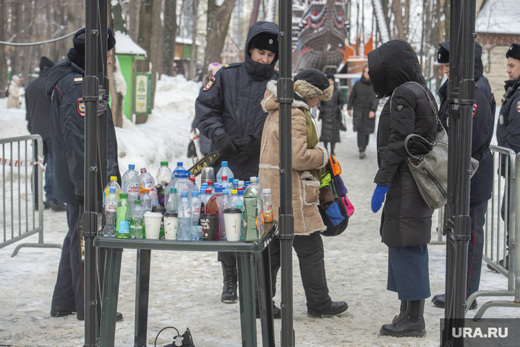 Безопасность в парке Горького во время мероприятия обеспечивали сотрудники полиции и ОМОНа