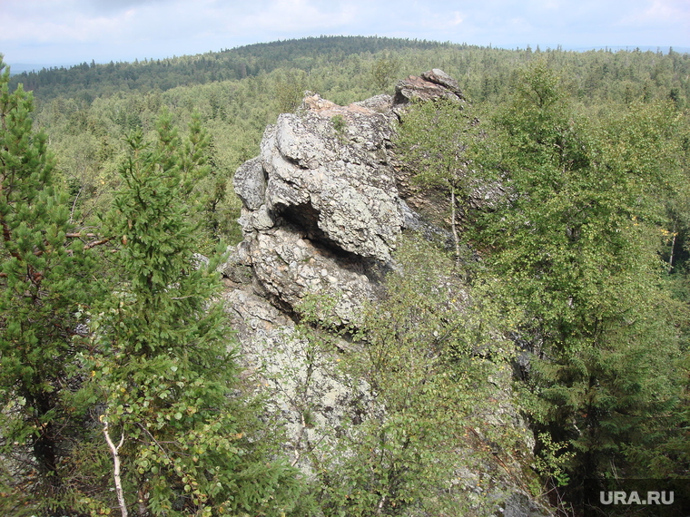 Скала находится недалеко от Верх-Нейвинска (архивное фото)