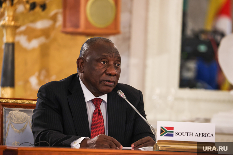 Африканский мирный план озвучил президент ЮАР Сирил Рамофоза