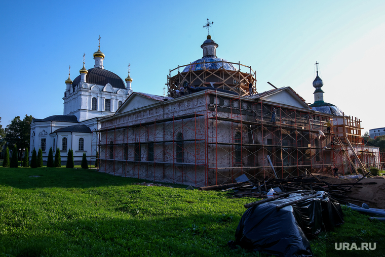 В городе начали реконструкцию храмового комплекса