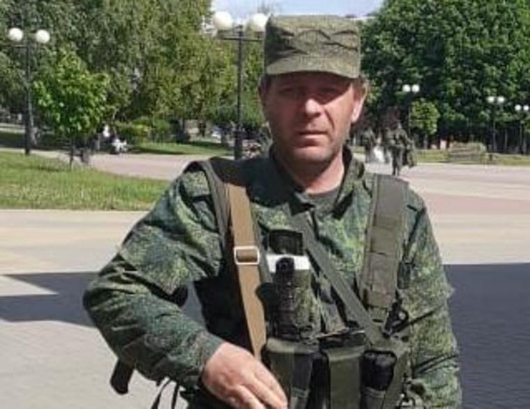 Алексей Цыбенко в зоне проведения спецоперации