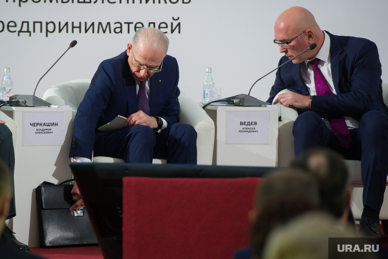Деньги выделены как на социальную сферу, так и на национальную экономику, говорит Алексей Ведев (справа)