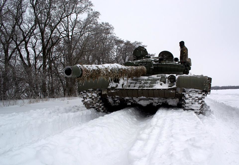Российские войска начали готовить к зиме