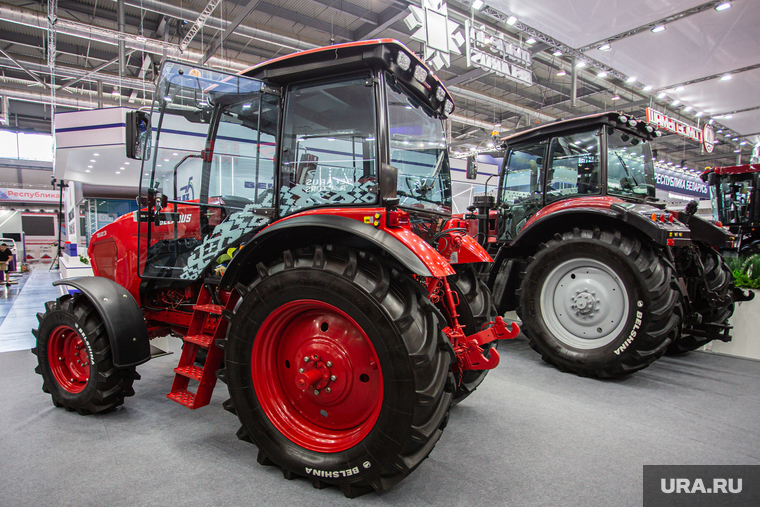 Беларусь может поставлять на российский рынок больше сельскохозяйственной техники, отметил на встрече с Мишустиным Головченко. На фото тракторы «Беларусь»