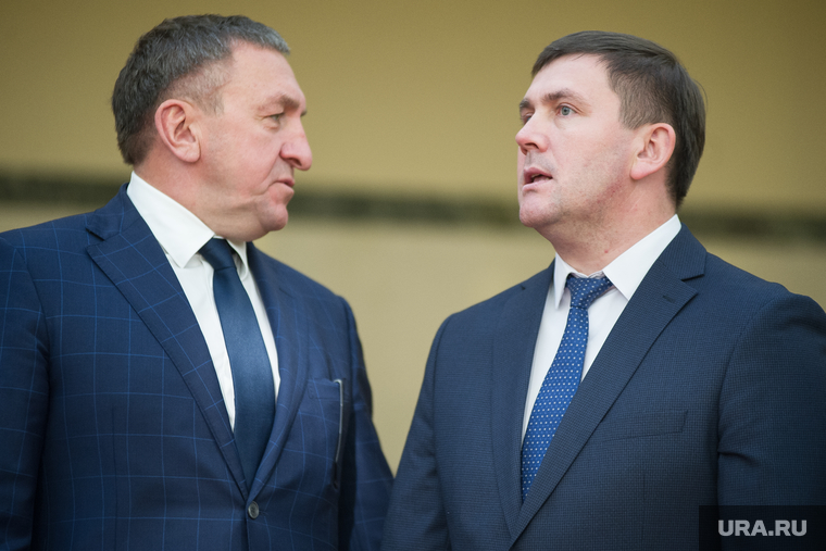 Александр Толкачев (слева) перестал быть мэром в августе 2023-го