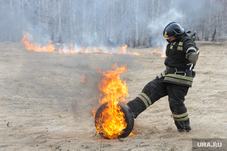 Лесные пожары. Учения МЧС. Челябинск, огонь, учения мчс