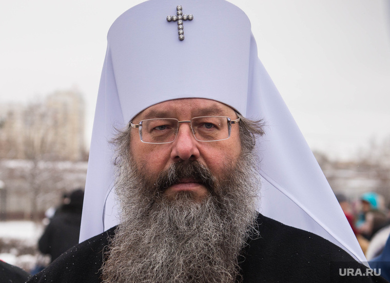 Закладка первого камня храма на 8 Марта-Шварца. Екатеринбург, митрополит кирилл, сайдулин сибагатулла