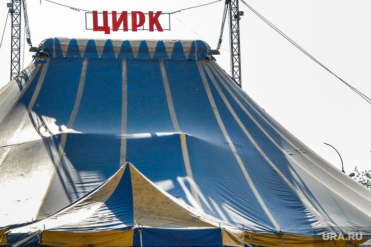 Клипарт. Свердловская область, цирк, шатер