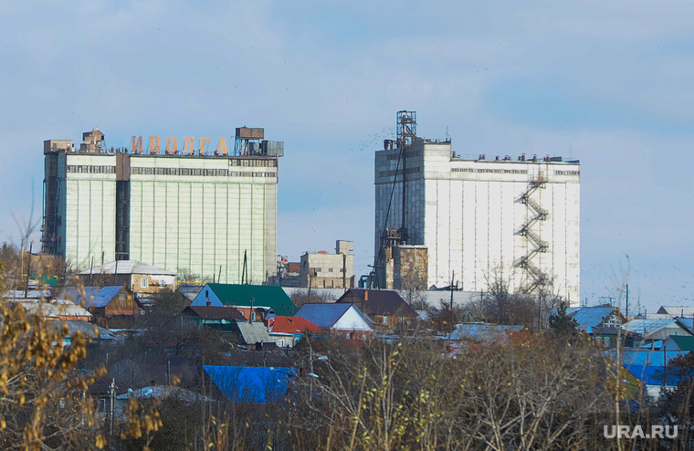 Троицк. Дубровский. Челябинская область, элеватор иволга, троицк