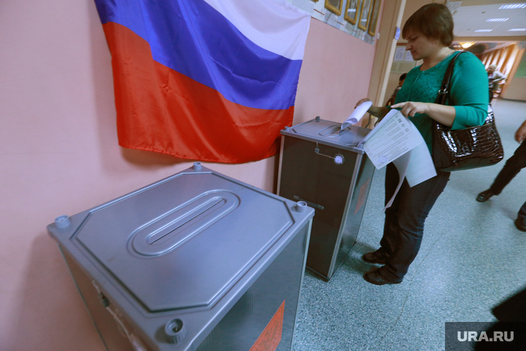 Выборы в Екатеринбурге, урна для голосования