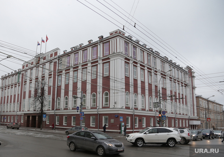 Виды города, основные здания и учреждения, памятники. Пермь, дума пермская городская, город пермь