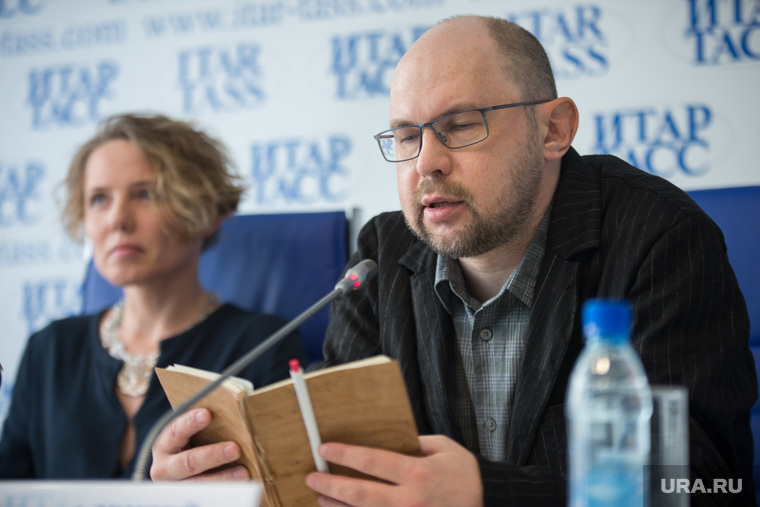 Алексей Иванов презентует в ИТАР-ТАСС книгу "Ёбург". Екатеринбург, иванов алексей, зайцева юлия