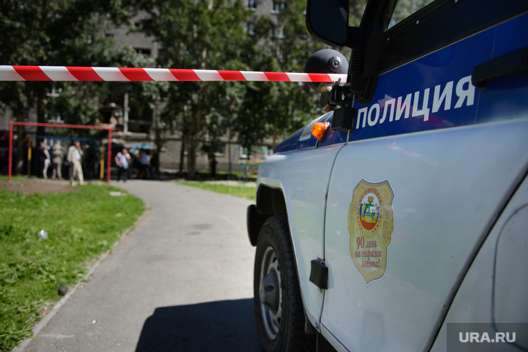 Взрыв на Сыромолотова, 28. Екатеринбург, полиция, лента ограждения