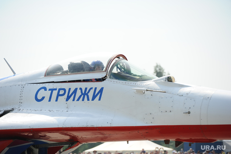День ВВС. Стрижи. Чввауш. Челябинск., пилот, стрижи, миг-29