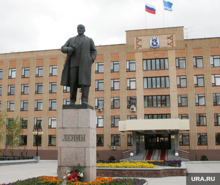 Клипарт. Салехард, памятник ленину, избирательная комиссия, законодательное собрание, счетная палата, янао, здание, ямал