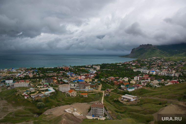 Клипарт. Коктебель, крым, коктебель