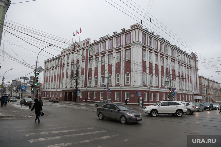 Виды города, основные здания и учреждения, памятники. Пермь, дума пермская городская, город пермь