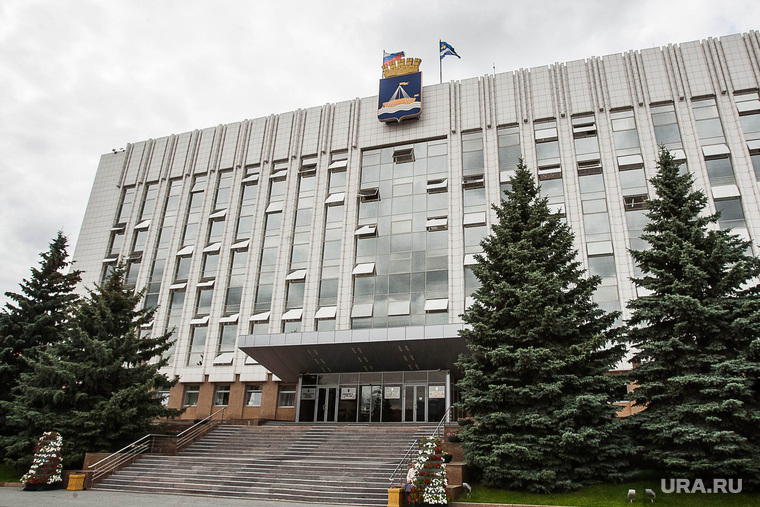 Здания. Тюмень, мэрия тюмени, администрация города