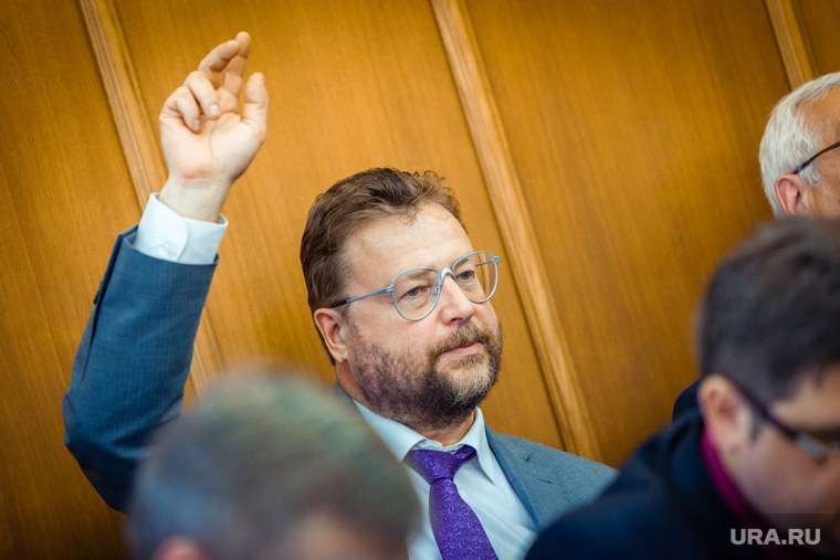Заседание Городской Думы. Екатеринбург, дубичев вадим, поднятая рука