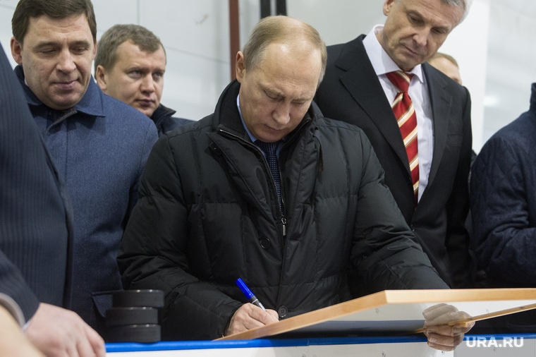 Владимир Путин в ФОК "Президентский". Нижний Тагил