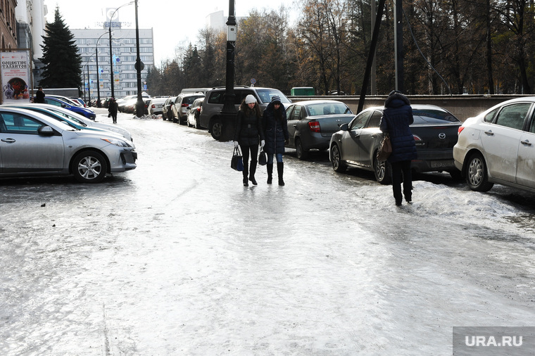 Клипарт по теме Гололед. Челябинск., гололед