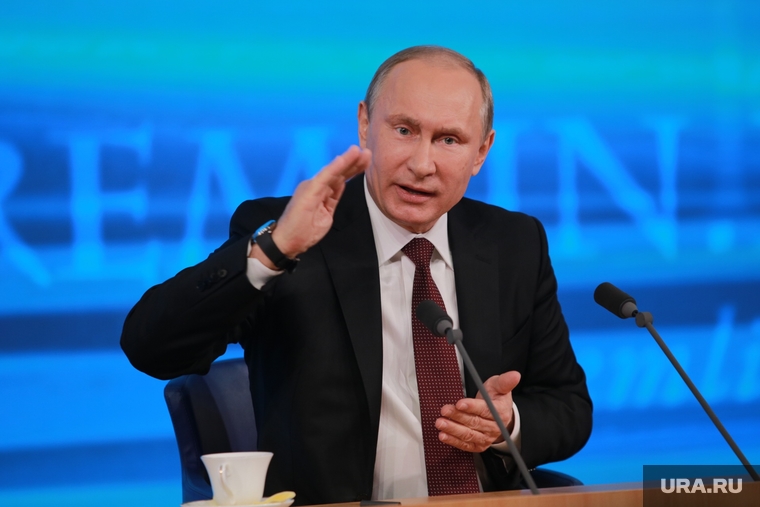 Пресс-конференция Путина. Москва