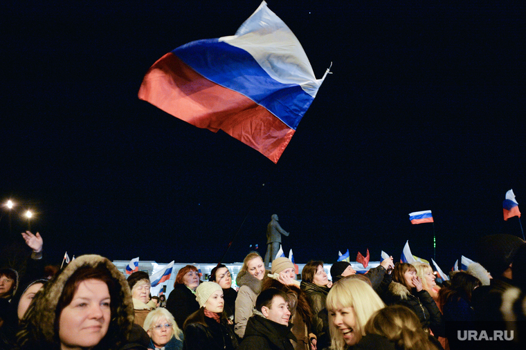 Крым. Референдум., флаг россии