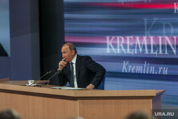 Пресс-конференция Путина В.В. Москва.