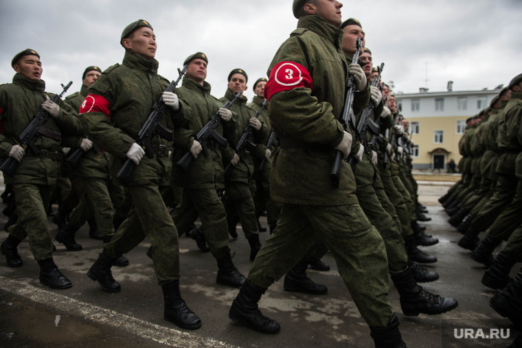 Репетиция парада Победы в 32-ом военном городке. Екатеринбург, армия, военные, маршеровать, ходить строем