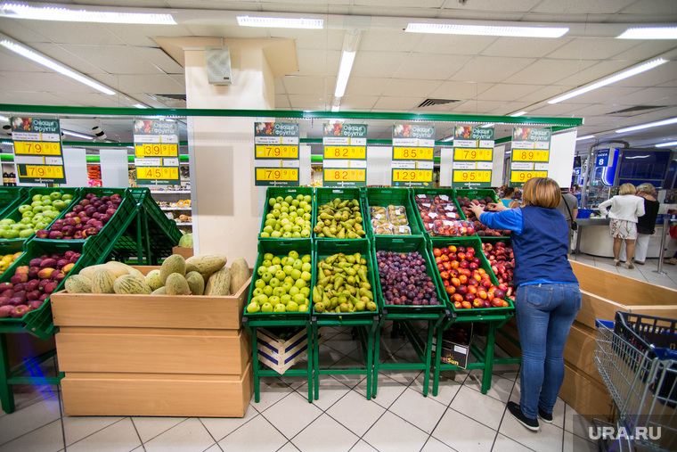 Продуктовый магазин с  запрещёнными продуктами. Екатеринбург, овощи, продуктовый магазин, фрукты