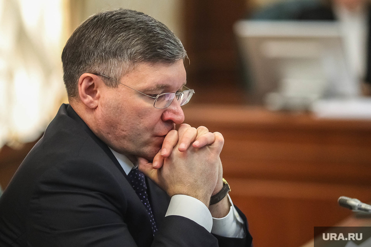 Встреча губернатора Владимира Якушева с журналистами в честь дня российской прессы. Тюмень, якушев владимир, портрет