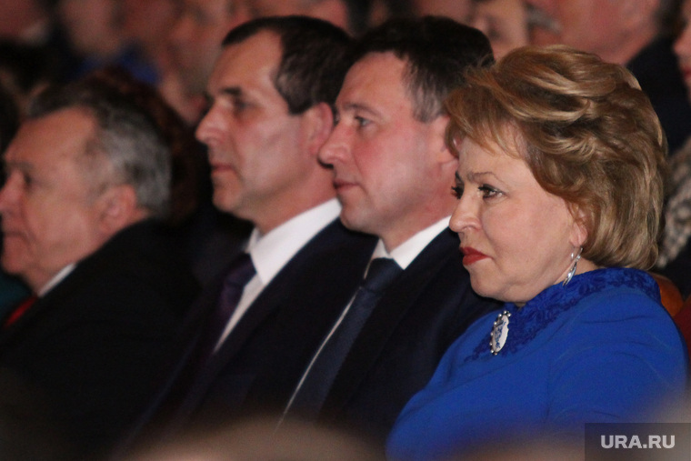 Валентина Матвиенко в зале филармонии