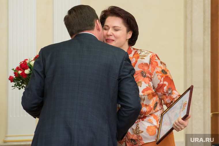 Встреча губернатора с победителями выборов в гордуму Режа. Екатеринбург, капустина мария