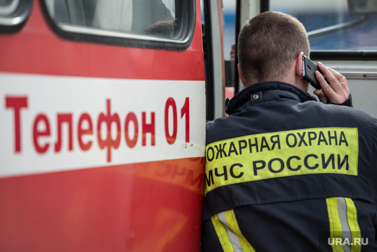 Пожарные учения в Сима-ленде. Екатеринбург, пожарная охрана, телефон01, вызов мчс