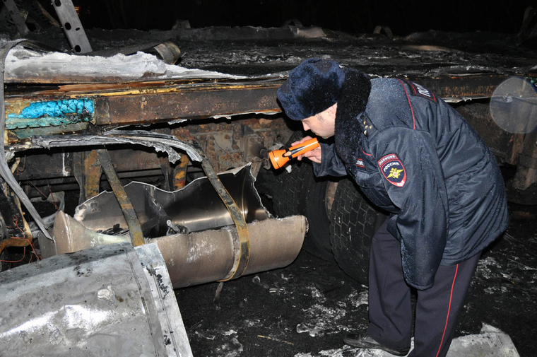 Взрыв грузовика Челябинск, грузовик взрыв