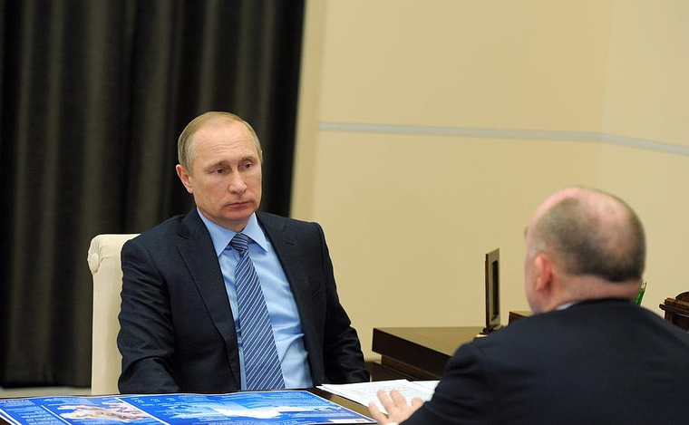 Путин принял челябинского губернатора в Ново-Огарево