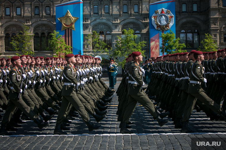 Парад Победы 2016 на Красной площади. Москва, армия, военные, строй солдат, парад победы, 9 мая