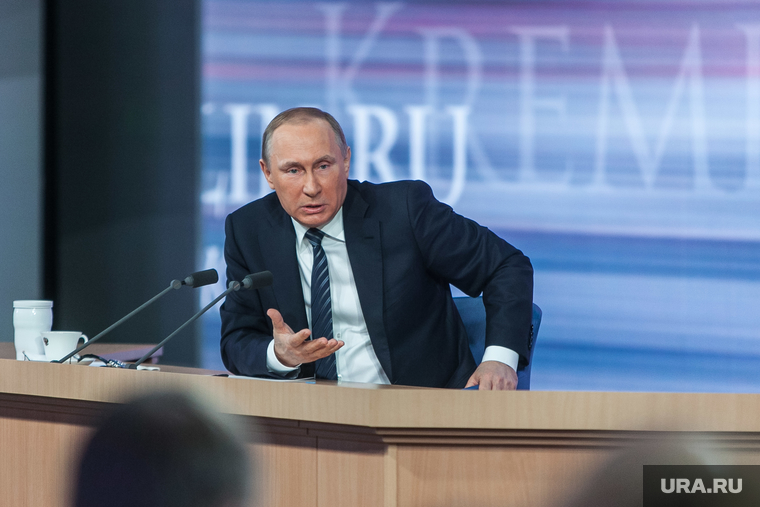 Пресс-конференция Путина В.В. Москва.