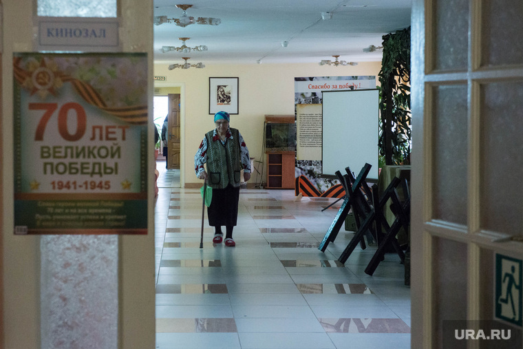 Ветераны ВОВ в пансионате "Уктусский". Екатеринбург