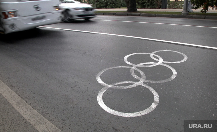 Предолимпийская подготовка Сочи, олимпийские кольца