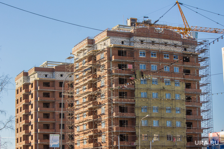 Разное. Ханты-Мансийск, новостройки, строящееся здание, строительство