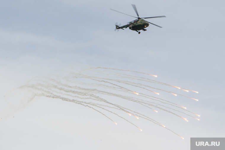 Гонка героев 2016. Екатеринбург, вертолет, военная авиация