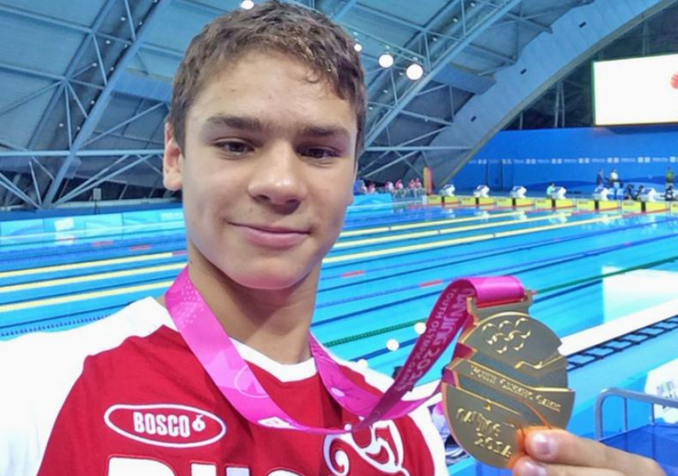Евгений Рылов успешно выступил на первой в своей жизни Олимпиаде