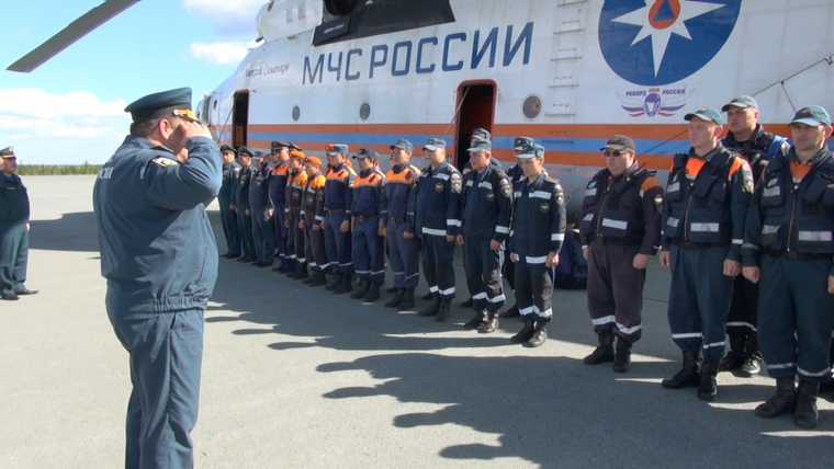 Группировка МЧС России отчиталась о завершении задания по ликвидации вспышки сибирской язвы на Ямале