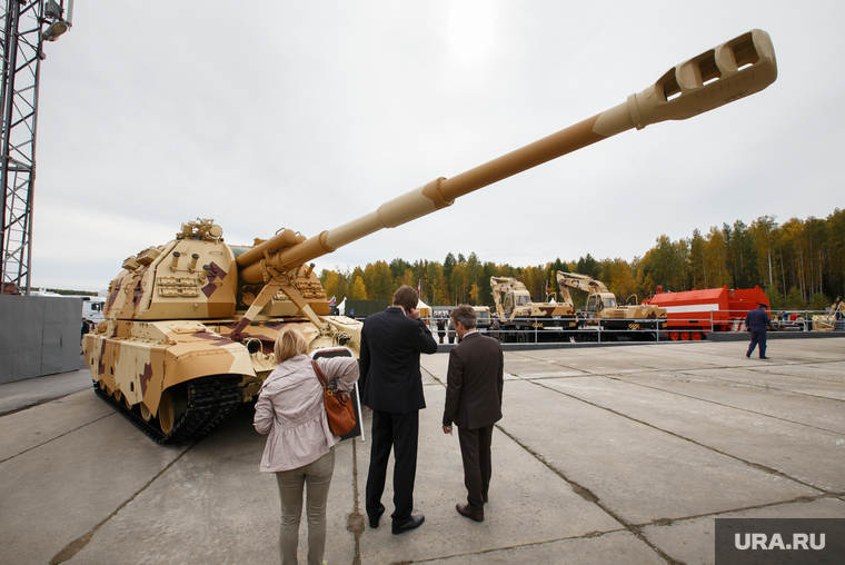 RAE-2015. Russia Arms Expo-2015. Первый день. Нижний Тагил, мста-с, артиллерия